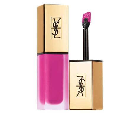 ysl tatouage couture matte stain fuschia intime|YSL tattoo couture.